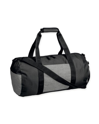 Borsa da viaggio/sport con tracolla Grigio Chiaro Melange