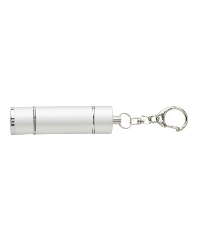 Portachiavi con mini torcia Molly Argento