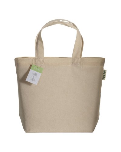 Shopper personalizzate in cotone organico certificato da 120 gr