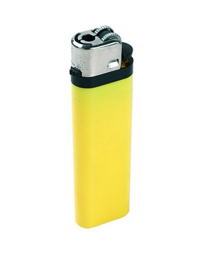 Accendino piezo in plastica Giallo