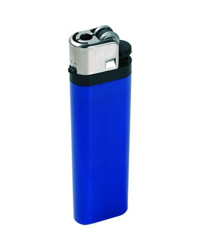 Accendino piezo in plastica Blu