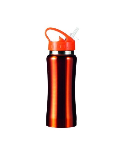 Borraccia in acciaio inossidabile con beccuccio 600 ml Arancio