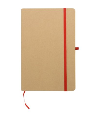 Quaderno  in carta riciclata Rosso