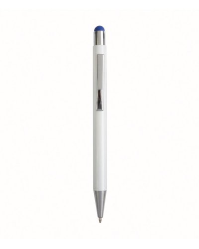Penna a scatto con touch screen Blu scuro