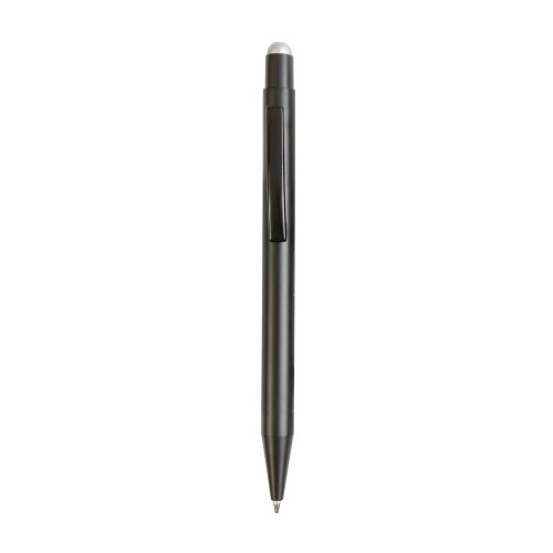 Penna a scatto con touch screen Argento