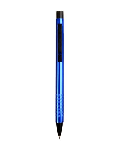 Penna clip in metallo Blu Royal