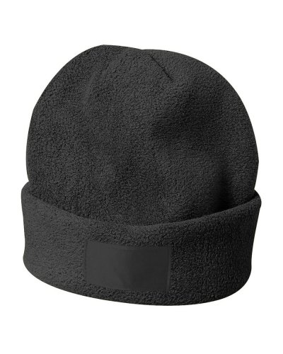Cappellino in polar Concert con etichetta Nero