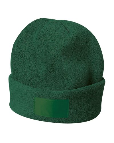 Cappellino in polar Concert con etichetta Verde