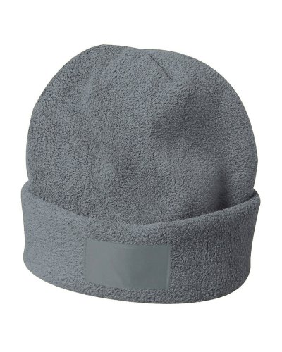 Cappellino in polar Concert con etichetta Grigio