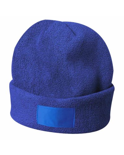 Cappellino in polar Concert con etichetta Blu Royal