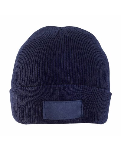 Cappellino Concert pesante con etichetta Blu scuro
