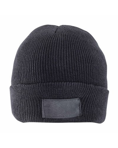 Cappellino Concert pesante con etichetta Grigio