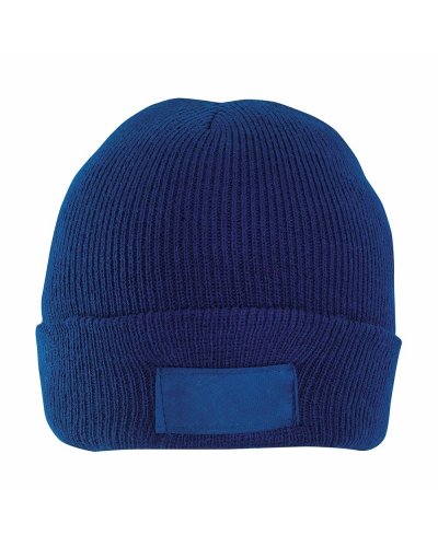 Cappellino Concert pesante con etichetta Blu Royal