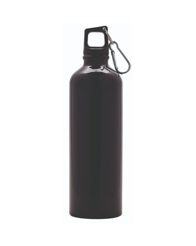 Borraccia in alluminio 750 ml Nero