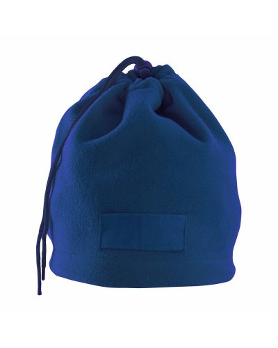Fascia scalda-collo con etichetta Blu Royal