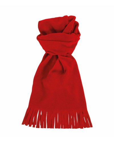 Sciarpa in pile Rosso