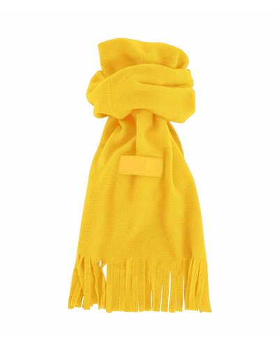 Sciarpa in pile Giallo