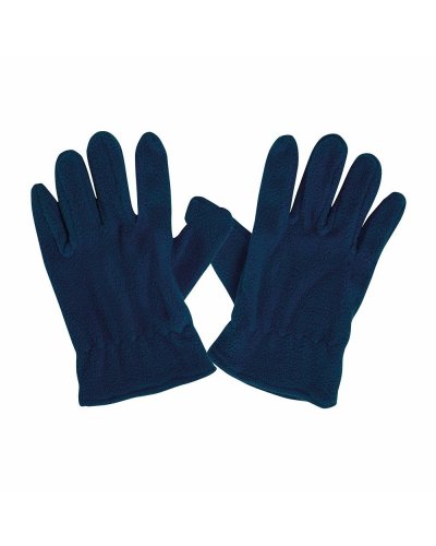 Guanti in polar da uomo Blu scuro