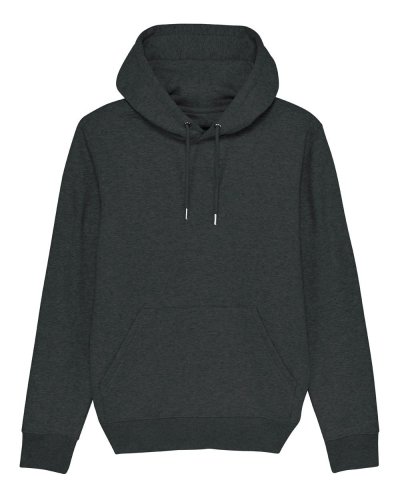 Felpa Biologica Unisex Cruiser Dark Heather Grey