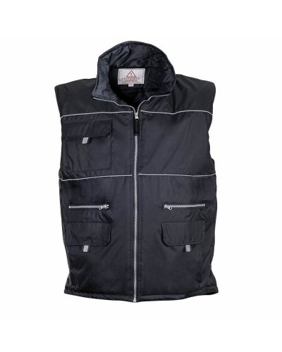 Gilet da lavoro Nero