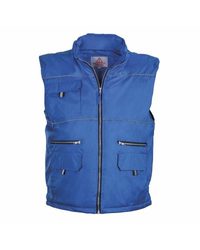 Gilet da lavoro Blu Royal