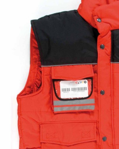 Gilet da lavoro con profili catarifrangenti