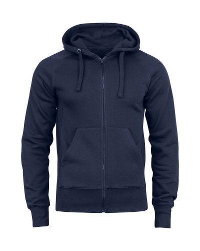 Felpa con zip e cappuccio Harper Blu