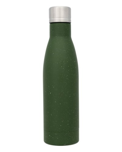 Borraccia termica con isolamento sottovuoto in rame Vasa speckled 500  Verde