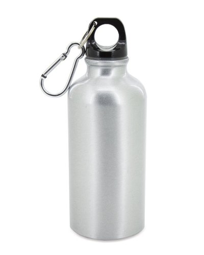 Borraccia in alluminio Dublino 420 ml Argento