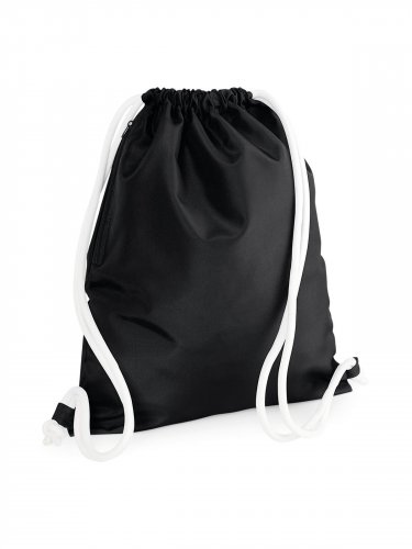 Zainetto Icon drawstring White/black