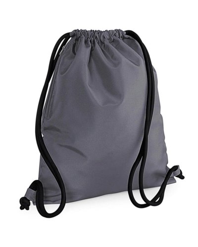 Zainetto Icon drawstring graphite grey/black