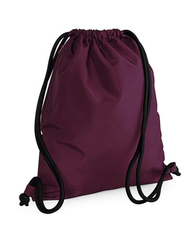 Zainetto Icon drawstring burgundy/black