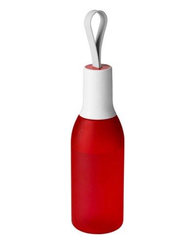 Bottiglia Flow 650 ml Rosso Ghiaccio / Solido Bianco