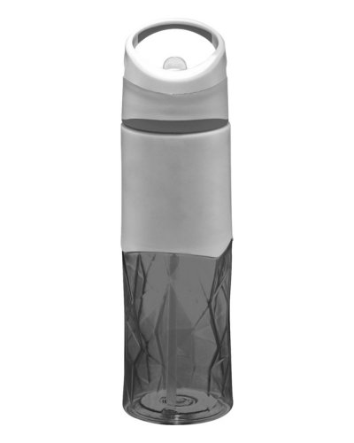 Borraccia sportiva geometrica Radius 830 ml Nero / Grigio