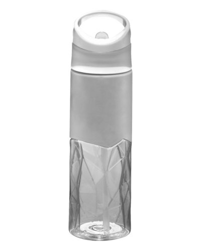 Borraccia sportiva geometrica Radius 830 ml Trasparente
