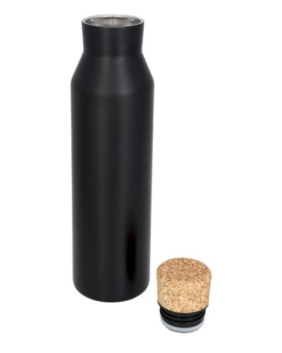 Borraccia termica con isolamento sottovuoto in rame Norse 590 ml Nero