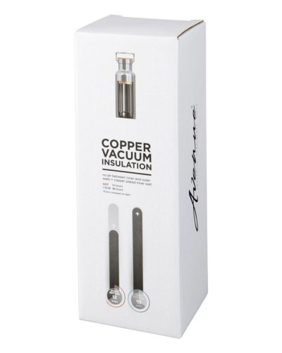 Borraccia sportiva Thor da 480 ml con isolamento sottovuoto in rame