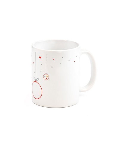 Tazza con motivo natalizio 340 ml Rosso