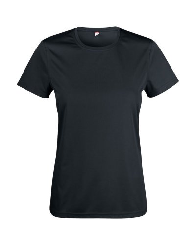 T-shirt donna Basic Active Nero
