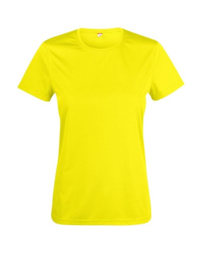 T-shirt donna Basic Active Giallo HV