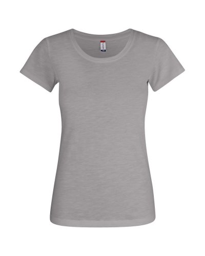 T-shirt Slub-T donna Grigio