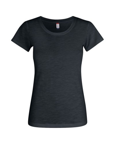 T-shirt Slub-T donna Nero