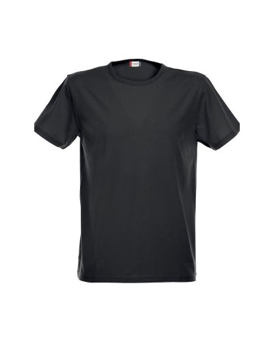 T-shirt girocollo Stretch-T Nero