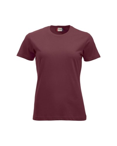 T-shirt donna New Classic-T Bordeaux