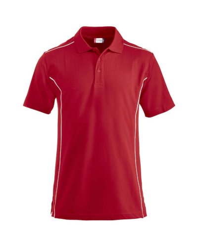 Polo piquet mezza manica New Conway Rosso