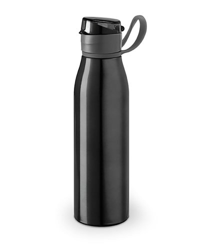 Borraccia in alluminio 650 ml Bengkulu Nero