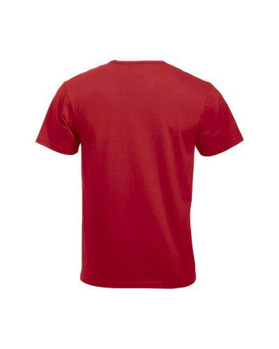 T-shirt in cotone con scollo a V