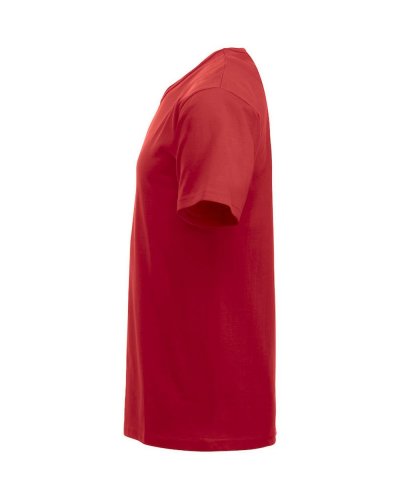 T-shirt in cotone con scollo a V