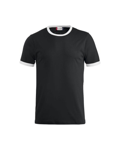 T-shirt bicolore Nome Nero / Bianco