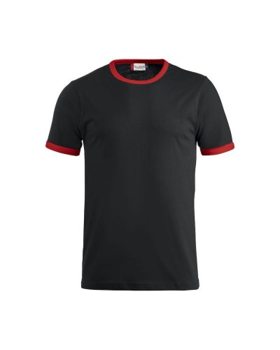 T-shirt bicolore Nome Nero / Rosso